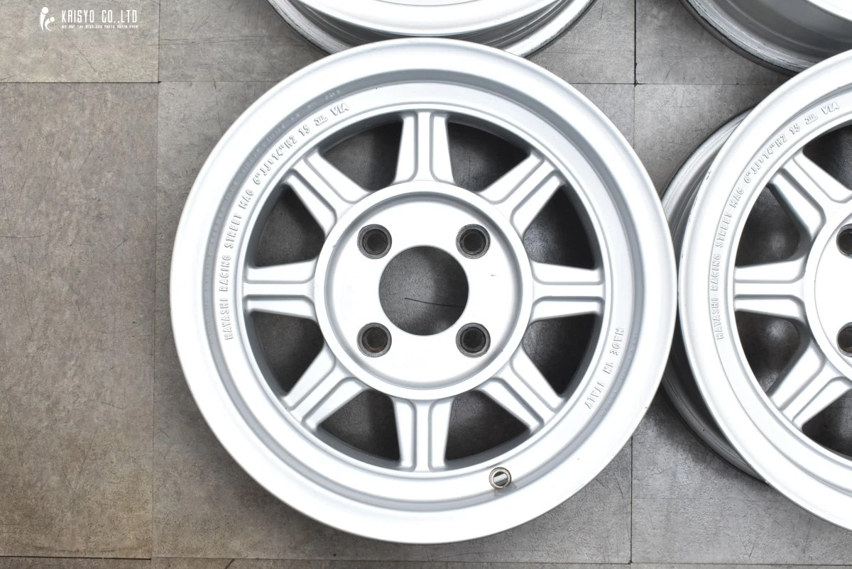 JDM Hayashi Racing Street Mag 14-inch 6JJ +15 PCD114.3 4H 4Book Sprint No Tires - Image 3