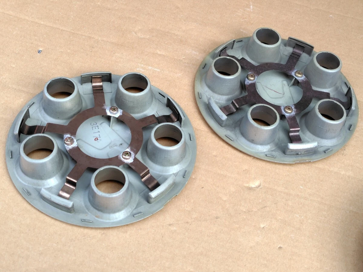 JDM NSX NA1 Genuine Center Caps No Chipped Tabs Set of 4 No Tires - Image 3