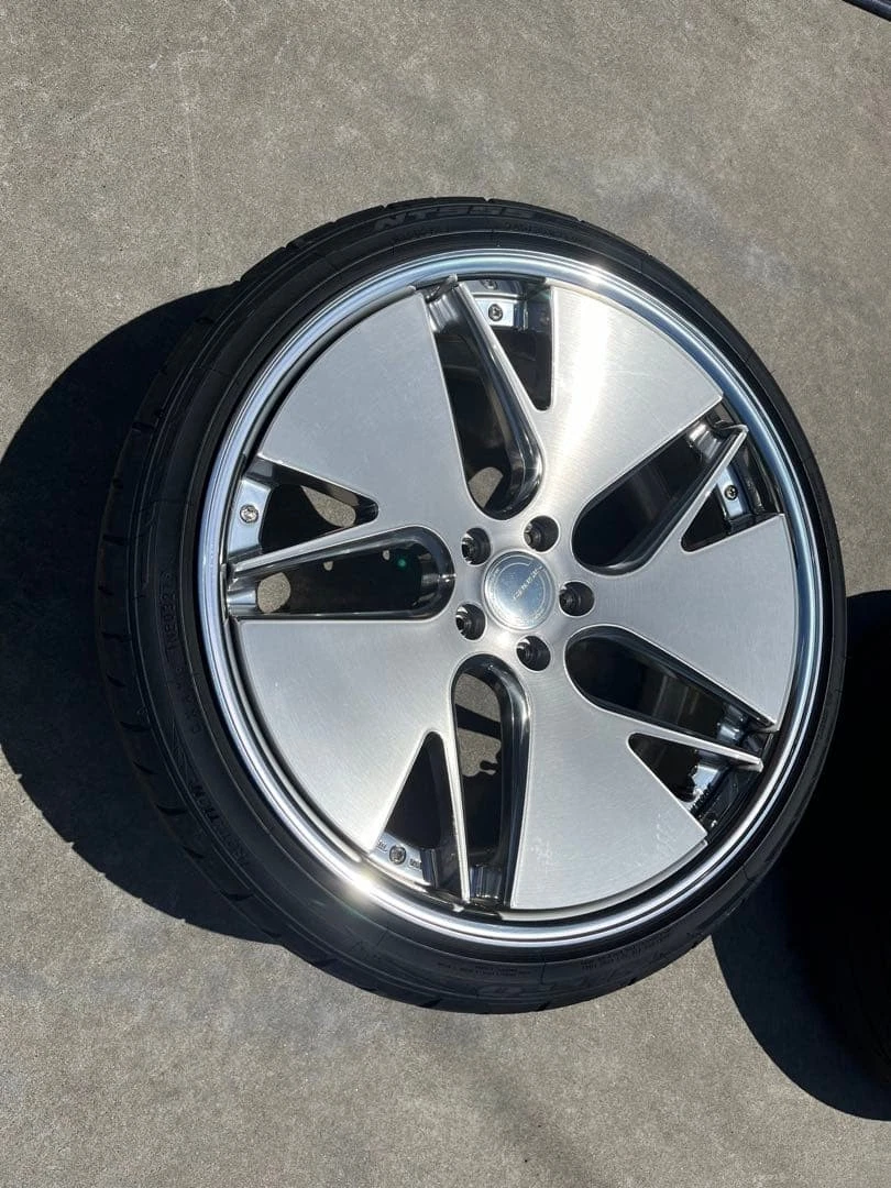 JDM Work Gnosis CVD 21 inch 9.5j 32 114.3 No Tires - Image 7