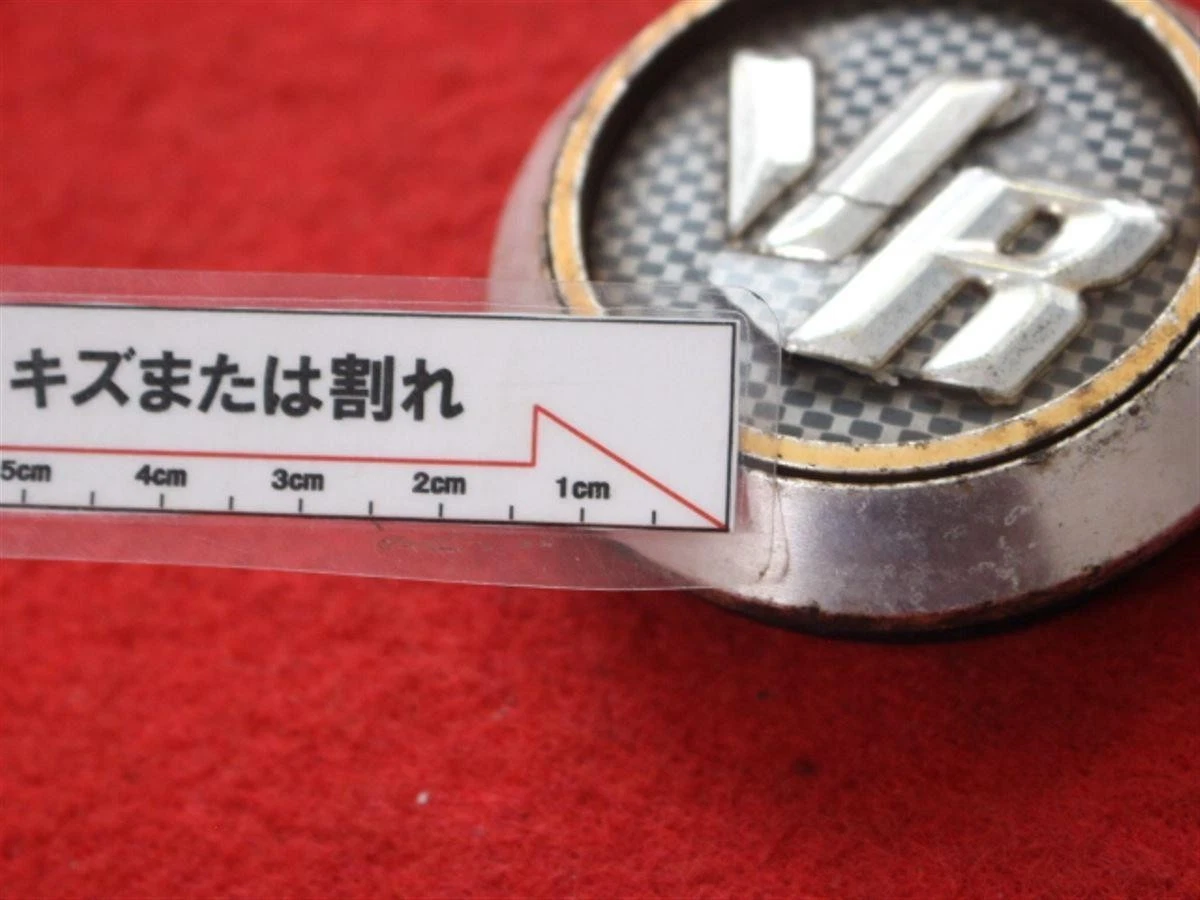 JDM 2 VR Aftermarket Used Wheel Center Caps Center Covers Emblem Ornam No Tires - Image 10