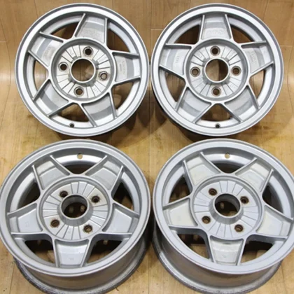 JDM B851 Rare Out-of-print Old Car Lightweight ATS Wheels German Made No Tires