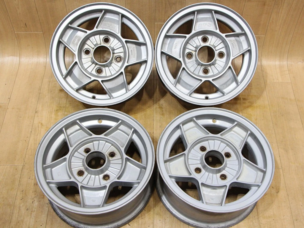 JDM B851 Rare Out-of-print Old Car Lightweight ATS Wheels German Made No Tires