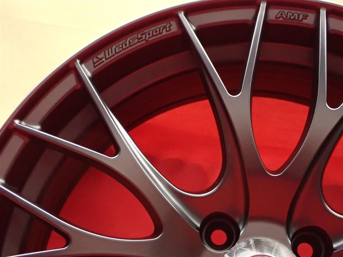 JDM Used AMF lightweight WEDS Wedssports SA-20R wheels 7.7kg each. 4-w No Tires - Image 10