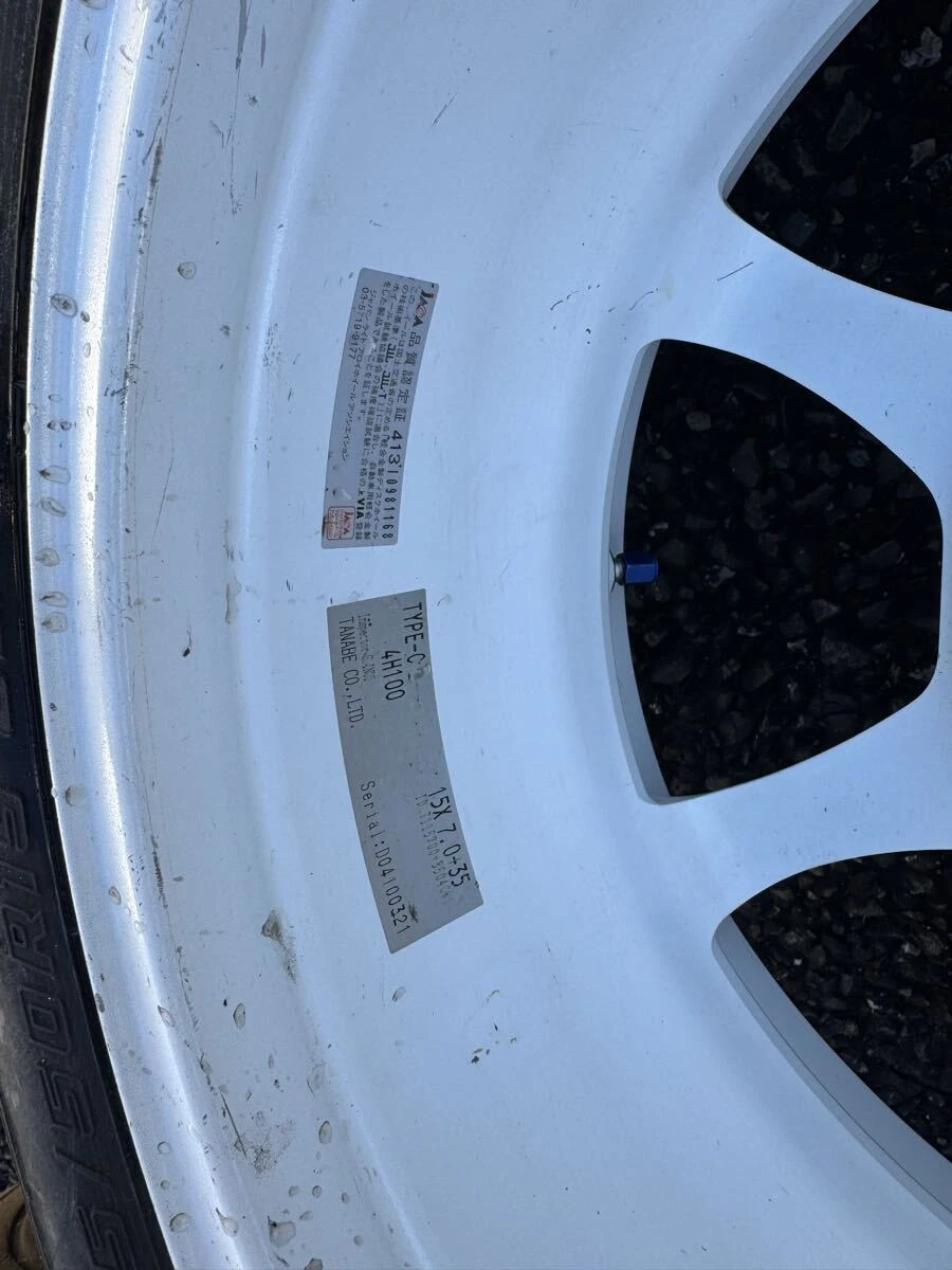 JDM SSR TYPE-C PCD100 7J 4H +35 4-Book Lightweight Wheels for Honda Ci No Tires - Image 10