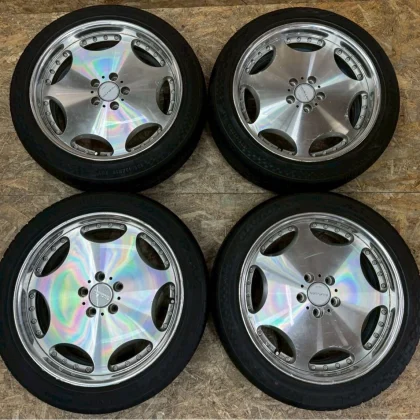 JDM Rare AME Sharen 198.5J+42 PCD114.3 5-hole 5H deep rim discontinued No Tires