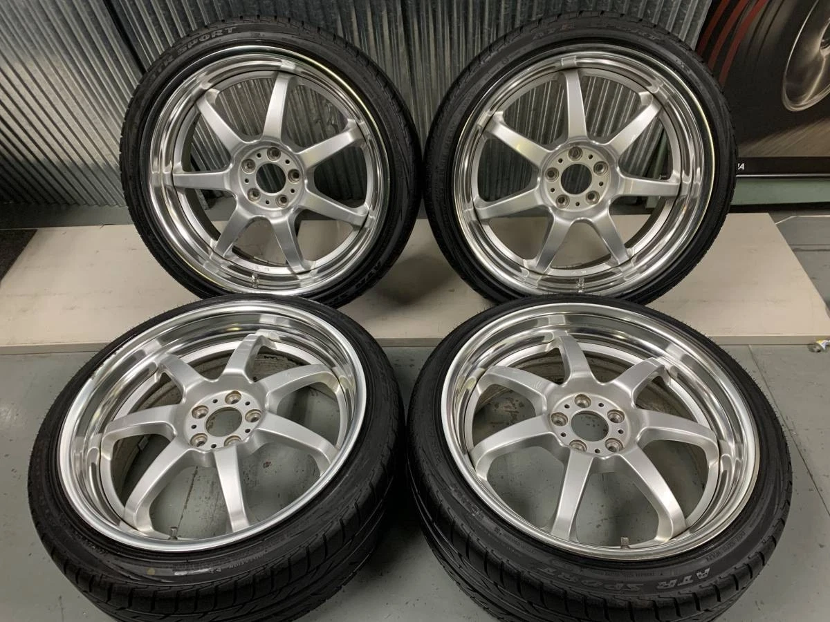 JDM Deep-rim Prius Toyota 86 BRZ 18x8J 5H100 +48 205/40R18 wheels with No Tires