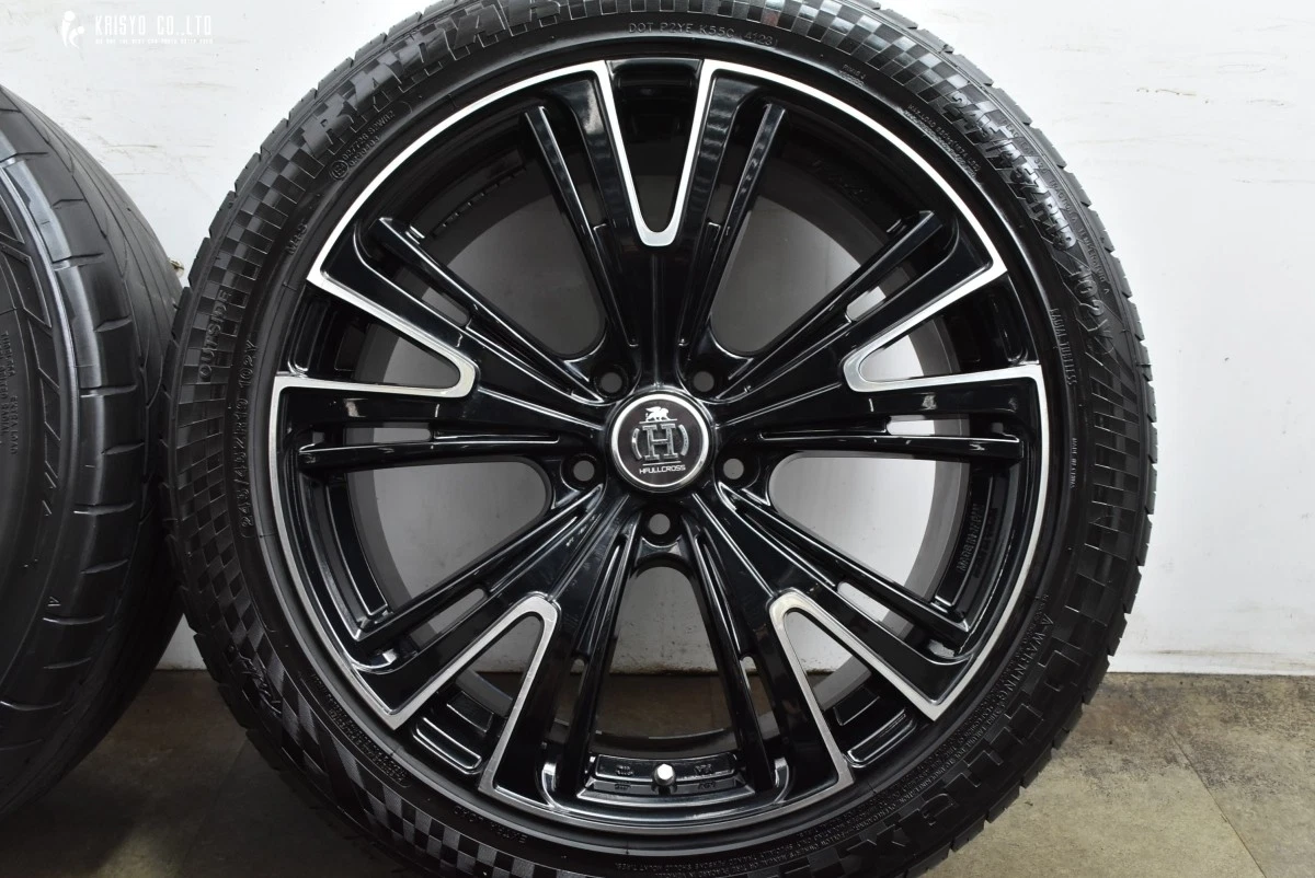 JDM Custom RAYS Full Black Tires Black Sussley Cars 19-inch 8J +38 PCD No Tires - Image 6