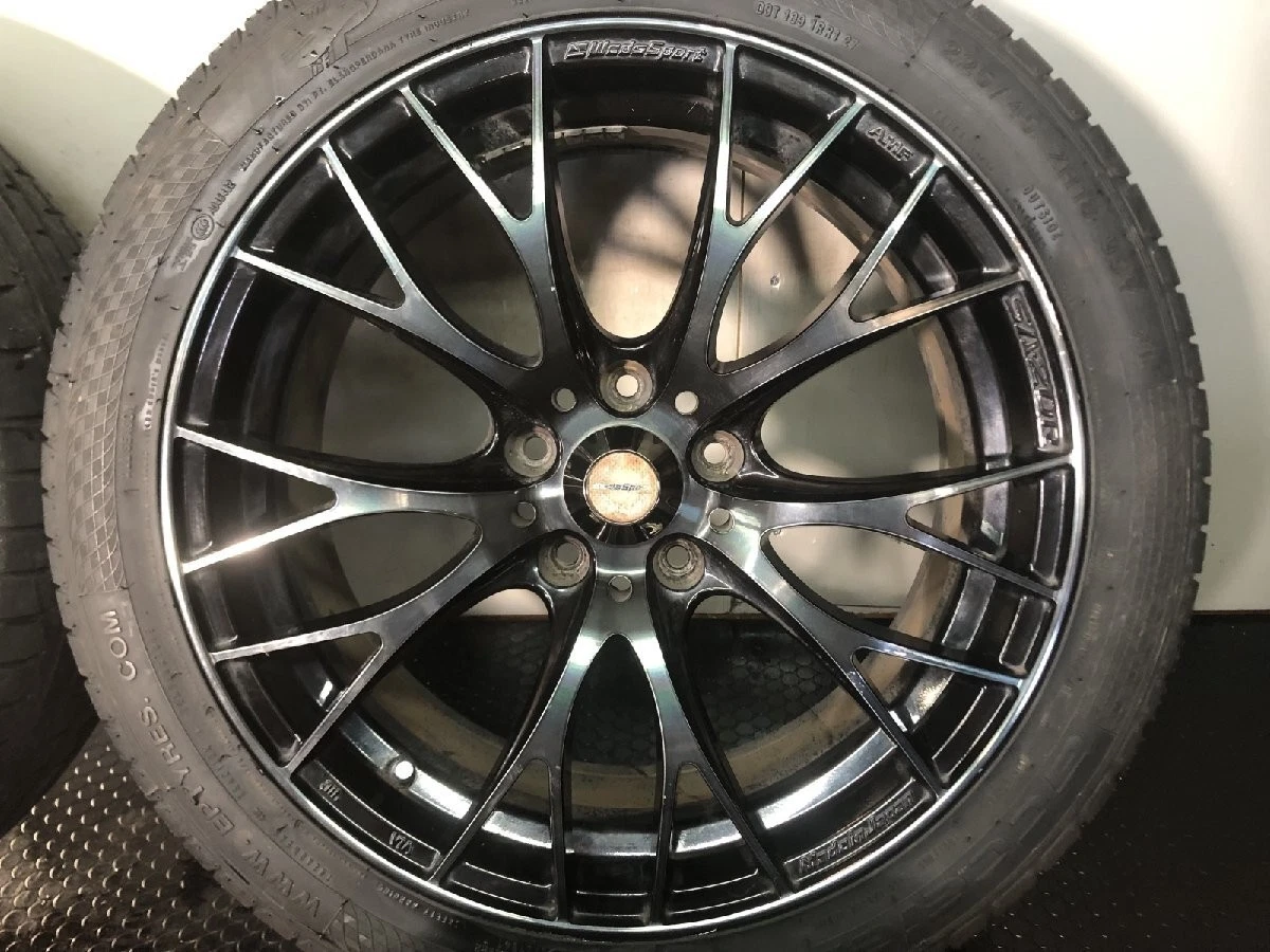 JDM Acceiera 225/45ZR18 Summer Tires Weds SPORT SA-20R 187.5J5HPCD114. No Tires - Image 3