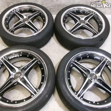 JDM SSR Professor SP2-R 16-inch Wheels 6J+39 4x100mm 3-Piece Set 4Book No Tires