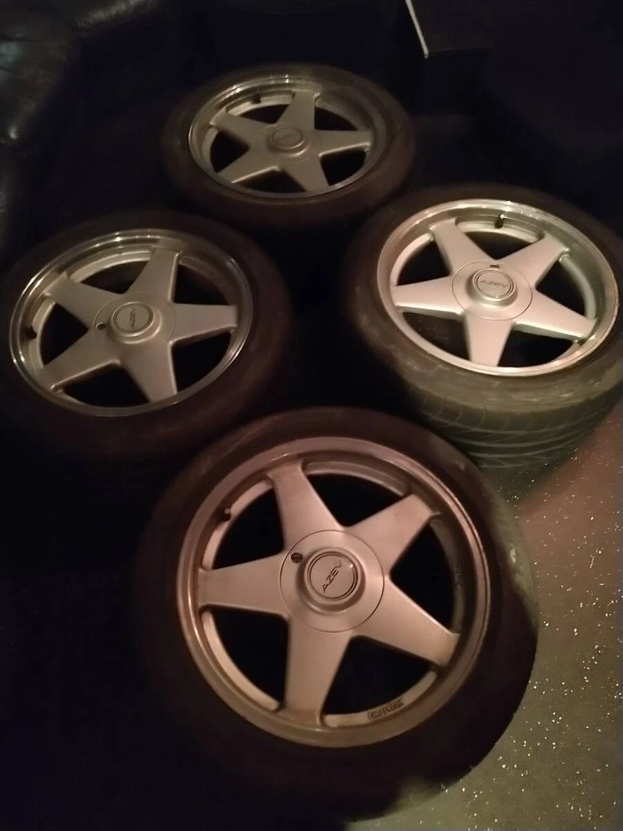 JDM AZEV aluminum tires for C4 Corvette rare No Tires