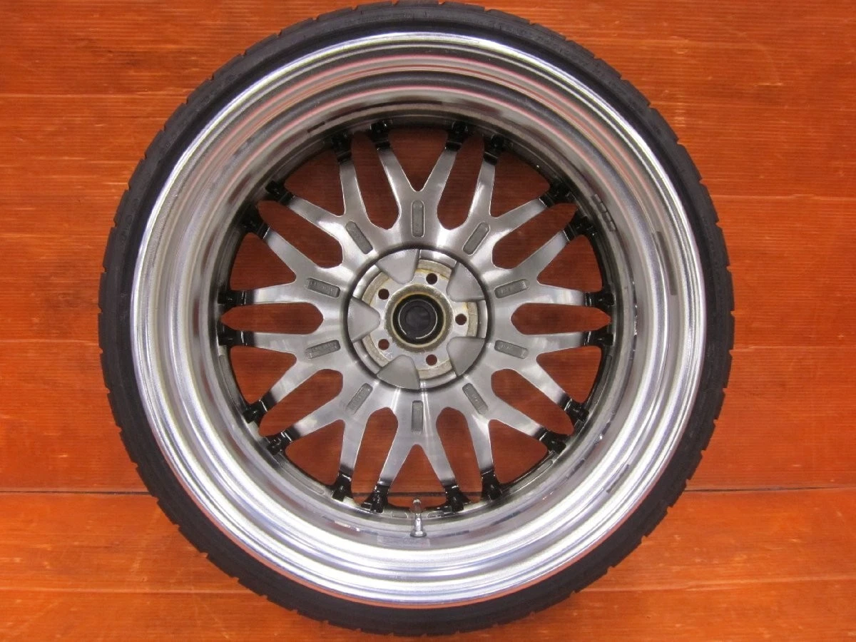 JDM Y4 WORK Durandal DD10.5 208.5J +40 PCD100 5H φ60mm O-disc MINERVA No Tires - Image 4