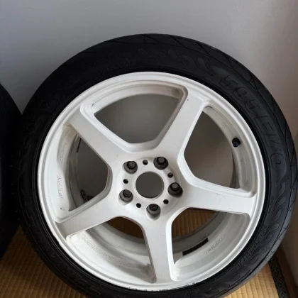 JDM Work Emotion T5R Tire 4Book Set 177J +48 No Tires