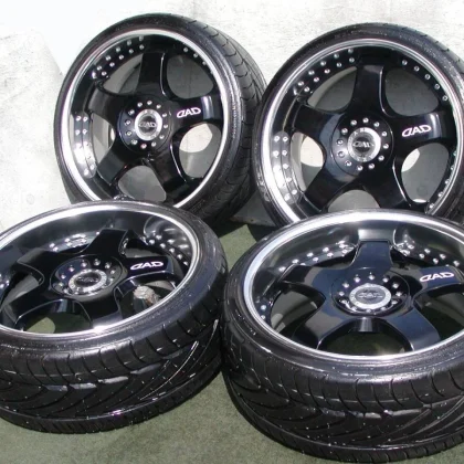 JDM Value DAD Garcon Deep Racing PCD114.3 Crown Odyssey TE37 with BBS No Tires