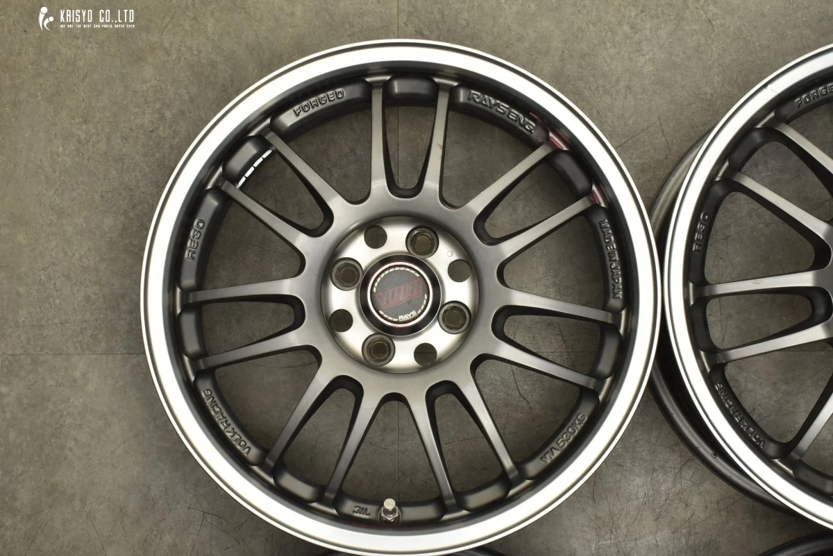 JDM Forged RAYS Volk Racing RE30 CS Club Sports 16-inch 6.5JJ +48 PCD1 No Tires - Image 5