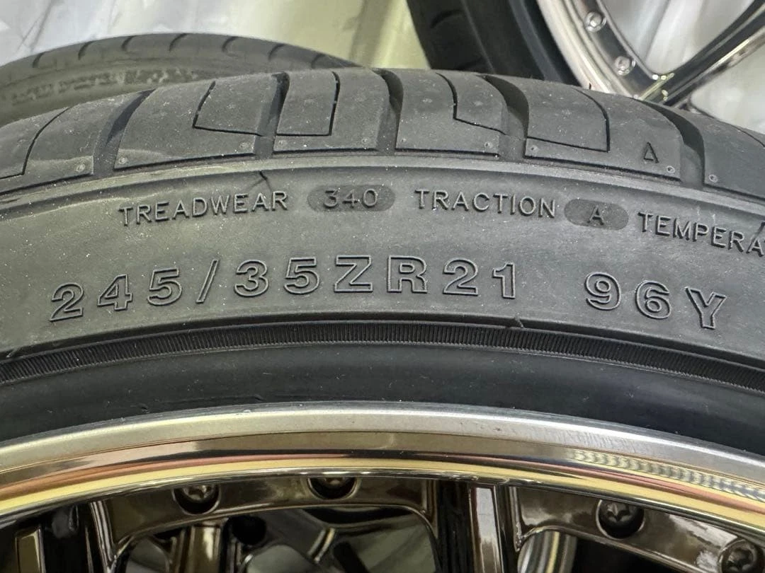 JDM Aimgain GTM21 Wheel and Tire Set for LC500 LS500 etc. No Tires - Image 7