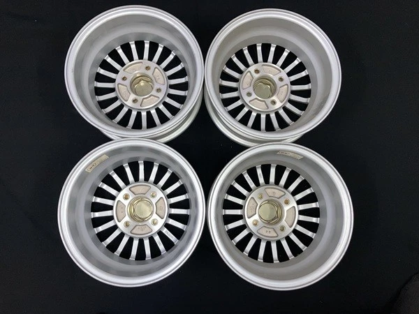 JDM B6 Old Car Wheels GAZEBO 4Book Set Discontinued Aluminum Wheels 14 No Tires - Image 5
