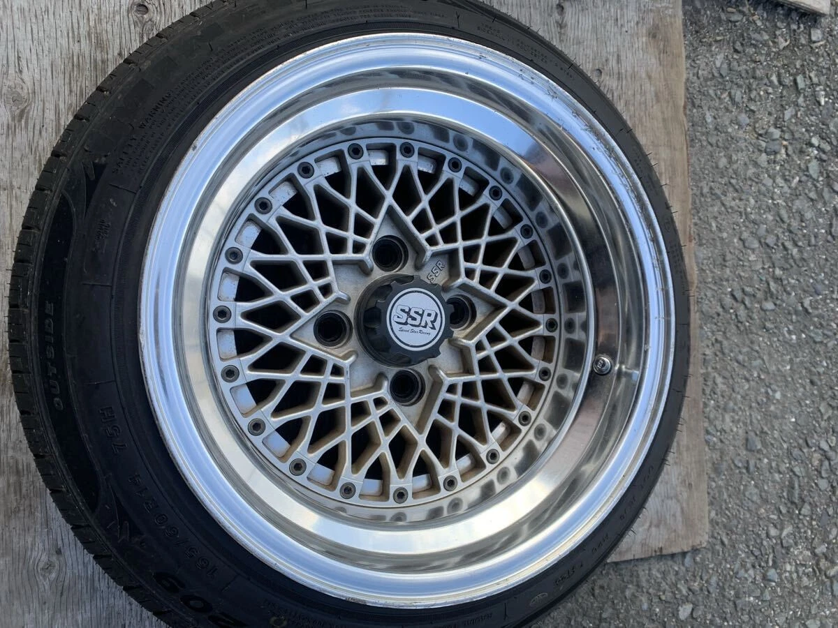 JDM SSR Speedster Formula Messi 9J Ctype PCD114.3 4-hole/5-hole old ca No Tires