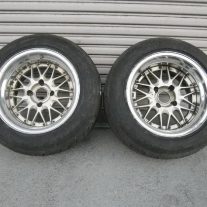 JDM Deep Rim Speedster Doridori Mesh 9.5J+5 114.3 4-Hole 152Book RE01R No Tires
