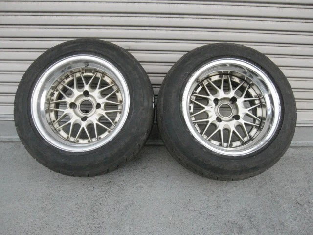 JDM Deep Rim Speedster Doridori Mesh 9.5J+5 114.3 4-Hole 152Book RE01R No Tires