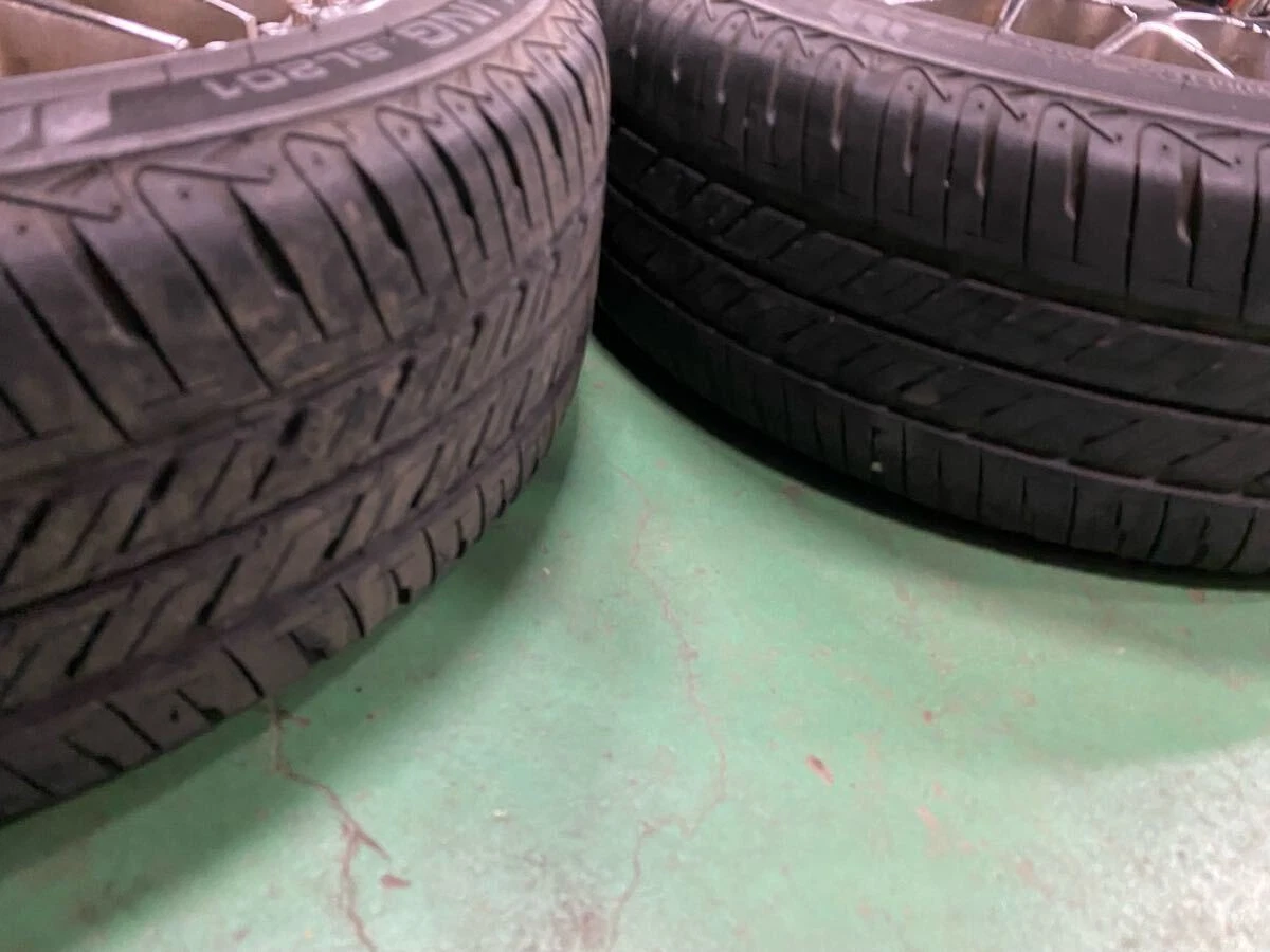 JDM Discontinued TAKE OFF 155.5J +39 PCD100 H4 4-lug Chevron wheels fo No Tires - Image 7