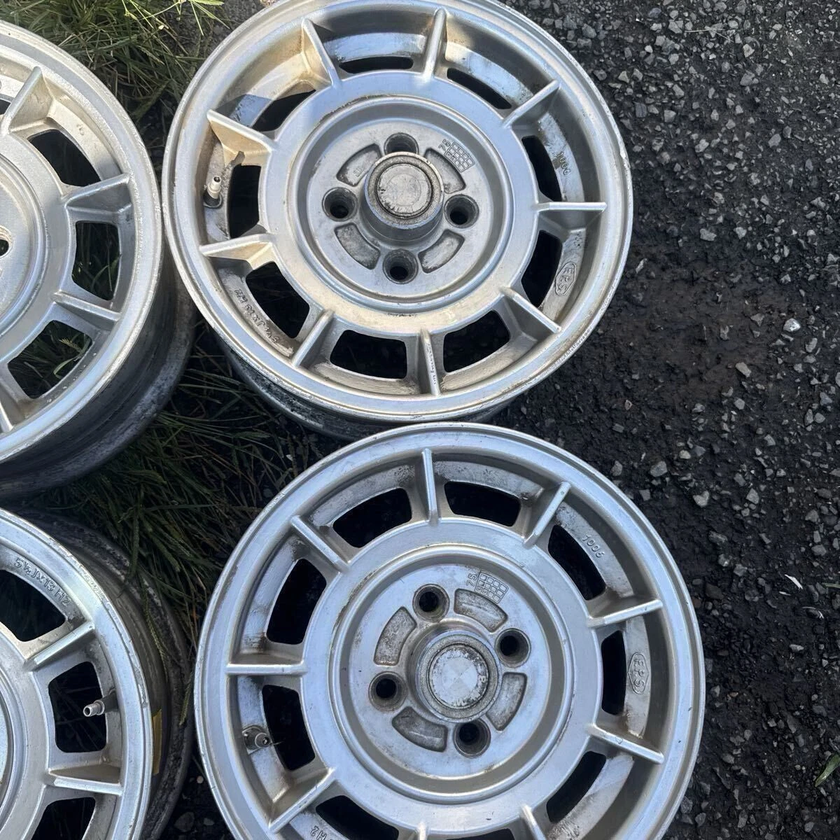 JDM BMW 2002 F.P.S. Wheels 13-inch 5.5 4-Pack 5.5" x 13" H2 Vintage Ra No Tires - Image 3