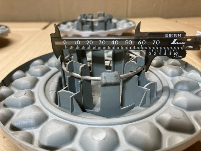 JDM Center wheel caps 4 individual sets for BMW 36.13-1 179 828. As-is No Tires - Image 7