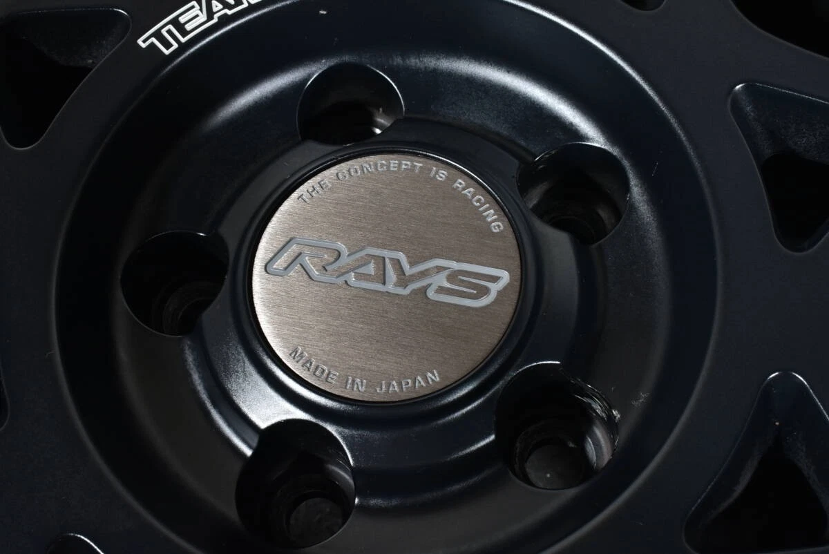 JDM RAYS TEAM DAYTONA M8 17-inch wheels PCD110 7J +35 Yokohama Geoland No Tires - Image 6