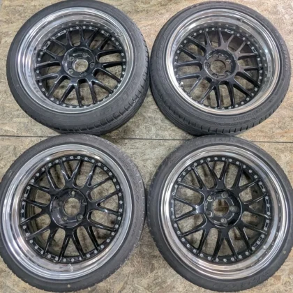 JDM Rare SSR MS1 199J+37 10J+37 PCD114.3 5-lug 5H Deep Rim Crown for M No Tires