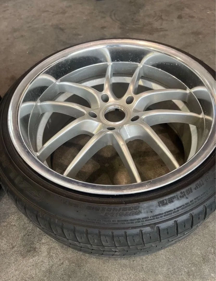 JDM work Meister s2r 10j +45 182Bookwork No Tires - Image 2