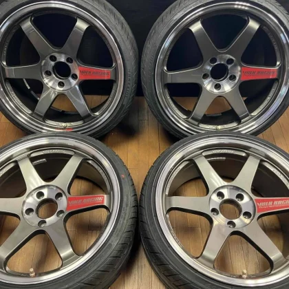 JDM RAYS forging VOLK TE37 SL 19-inch wheels 9.5J+22 5x114.3 bolt patt No Tires