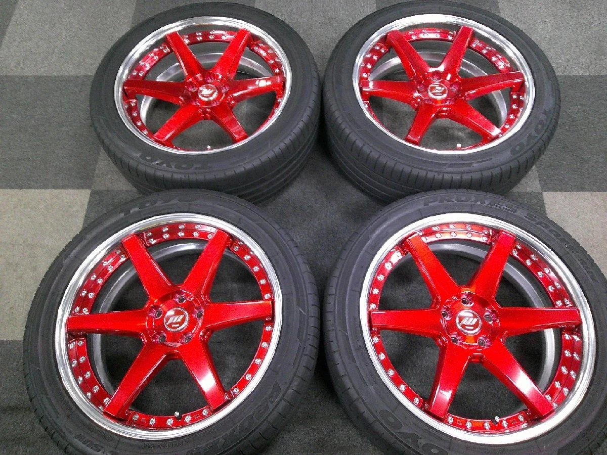 JDM WORK Backley Bell Geist BST1 20x8.5J +30 PCD114.3 5H Wheels for Al No Tires - Image 2