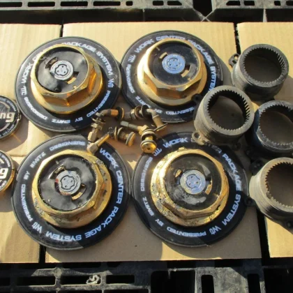 JDM Rare WORK E-Wing Combi Center Cap with Air Valve Old Car High Soci No Tires