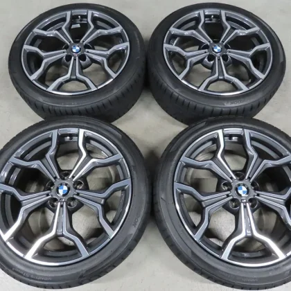 JDM 4Book BMW X2 F39 OEM 225/45R19 Hancock 8J +47 PCD112 5-lug styling No Tires