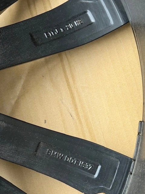 JDM Genuine BMW M SPORT double-spoke wheels styling 469M for F15 X5 F1 No Tires - Image 6