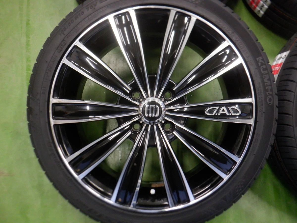 JDM K Delivery Out of Print DAD Garcon Grave 16 4H100 5.5J+45 25 Year No Tires - Image 3