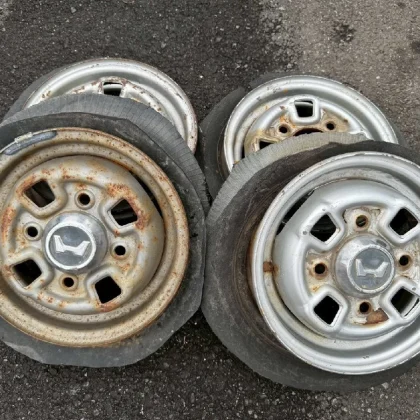 JDM Genuine Honda Life SA type genuine aluminum? 10 inch 3.5J+??? 4h11 No Tires