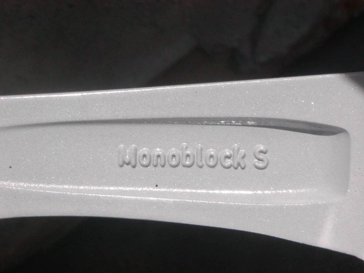 JDM Over 700000 yen Brabus Mono RockS 9J 9.5J PCD112-5H wheels for Mer No Tires - Image 6