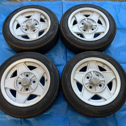 JDM Lightweight Black Modra CROMODORA CD73 4-Book Set 146J+22 PCD: 114 No Tires
