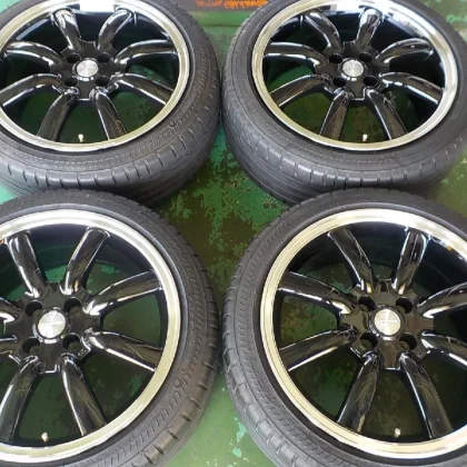 JDM HS17006 Euro Design Classic 8 7.5J +40 PCD100 205/45R17 tires for No Tires