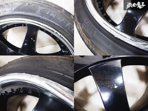 JDM Rare Abflug Goan Revalle 189J +29 5-hole PCD114.3 wheels for the Z No Tires - Image 9