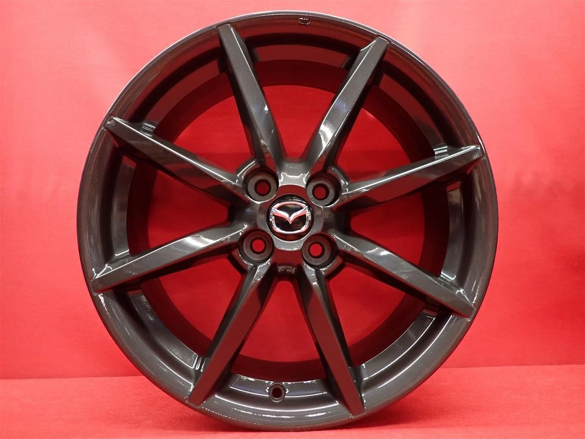 JDM MAZDA Roadster ND5RC Genuine Used Wheels 4Book 7J 17PCD100 4 Holes No Tires - Image 5