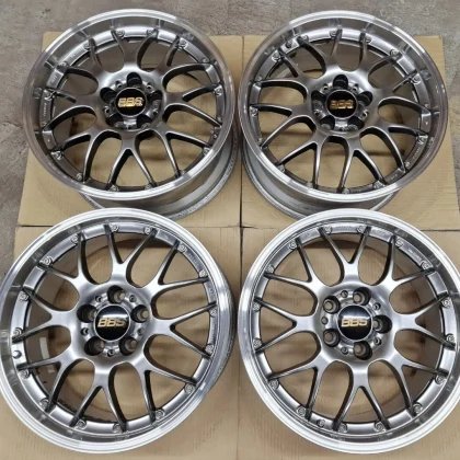 JDM Superb Condition BBS RS-GT Wheels 188.0J 114.3 forging for WRX S4 No Tires