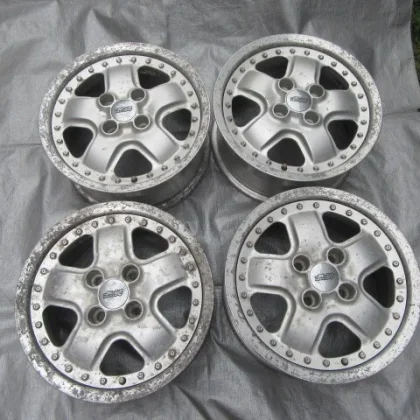 JDM Rare Limited Edition M-2 forging MUGEN 14-inch 6J +45 100/4H Honda No Tires