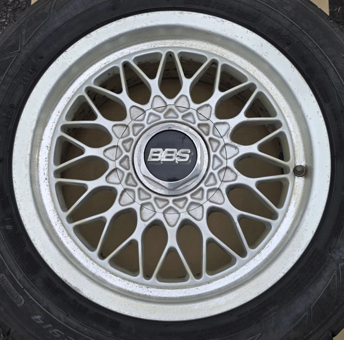 JDM BBS RG039 GERMANY 156.5Jx15 +36 114.3/4H Cappuccino Silvia 180SX A No Tires - Image 5