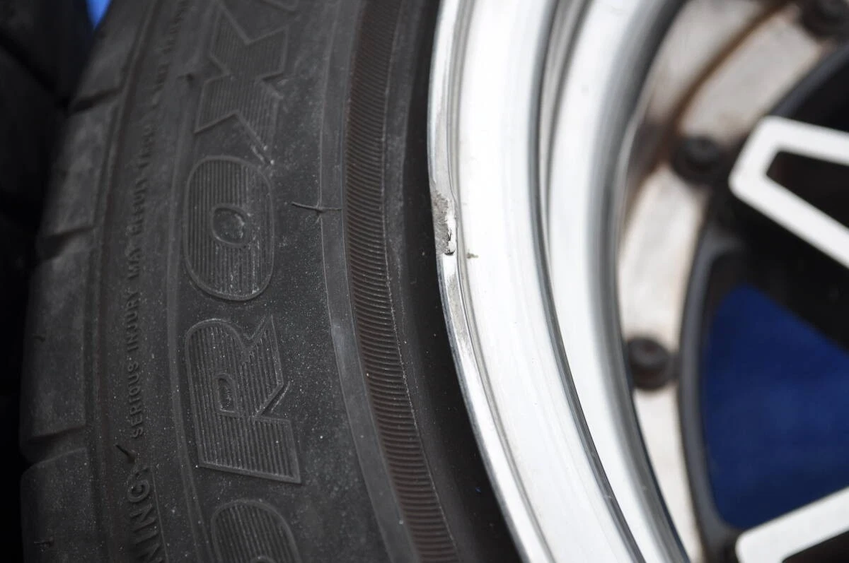 JDM WORK EQUIP03 4Wheels no tires 15x8.5-12 4x114.3 AE86 - Image 10