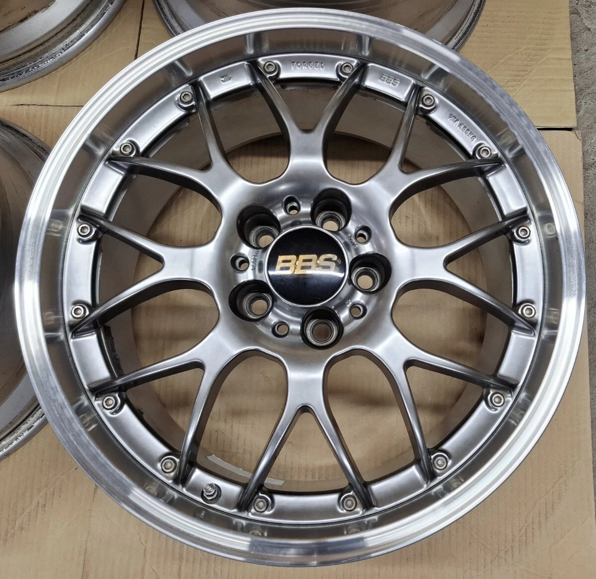 JDM Superb Condition BBS RS-GT Wheels 188.0J 114.3 forging for WRX S4 No Tires - Image 2