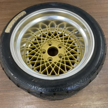 JDM Rare deep-rim mesh old car wheel 16-inch 16x11J A-type PCD 120.65 No Tires