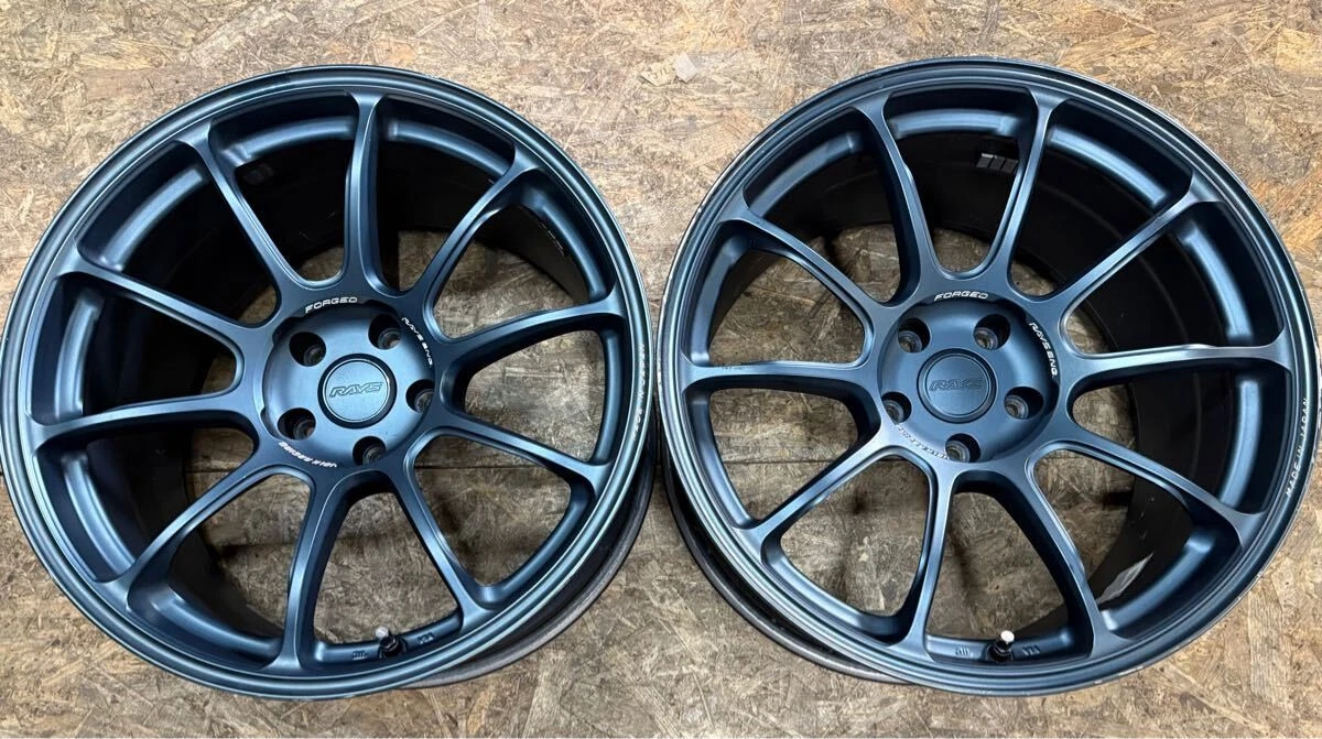 JDM Rare RAYS Volk Racing ZE40 1910.5J+22 PCD 114.3 5-hole 5H lightwei No Tires