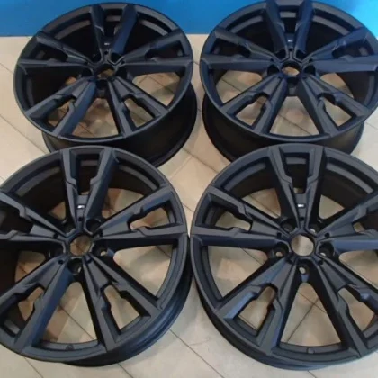 JDM Matte black rear painting for BMW F48/F39 V-spoke styling 721M 8.0 No Tires