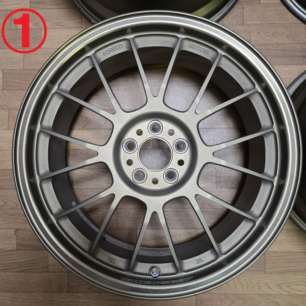 JDM 187.5J +48 PCD100 RAYS SE37 BR Bronze forging STI BRZ 86 Legacy Im No Tires - Image 2